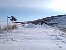 Метель замела автодорогу Шелопугино-Балей