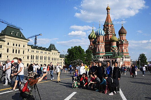 В Москве в 2023 году побывали 15,5 млн туристов