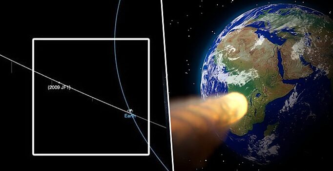 НАСА назвало точную дату максимального сближения Земли с огромным астероидом