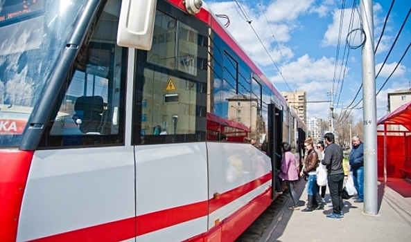 В выходные в Волгограде вместо троллейбуса поедет скоростной трамвай