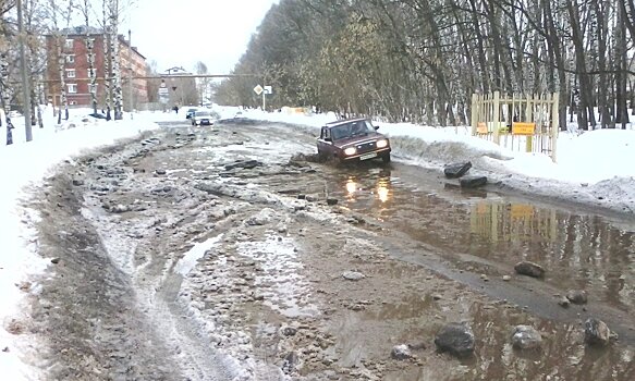 В Воткинске отремонтируют улицу Победы