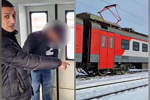 Пассажир электрички жестоко избил юношу в тамбуре на станции Барабинск