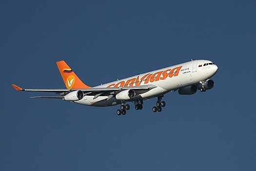 Самолет авиакомпании Conviasa вылетел из Москвы в Каракас