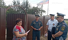 В Волгоградской области провели акцию «Остановим огонь вместе»
