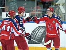 Гол Сен-Пьера в овертайме принёс «Барысу» победу в матче с «Витязем»