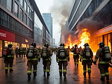 Пожарные предотвратили крупный пожар в ТЦ «Кубатура» в Петербурге