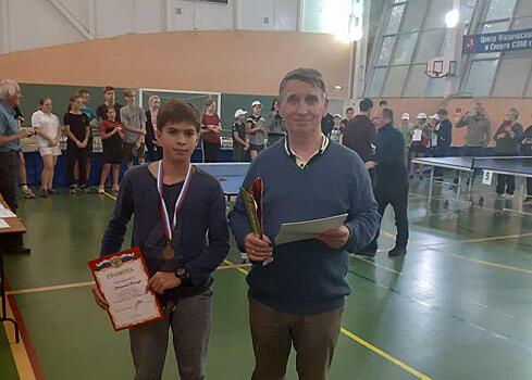 Команда Хорошево-Мневников стала бронзовым призером окружного турнира по настольному теннису