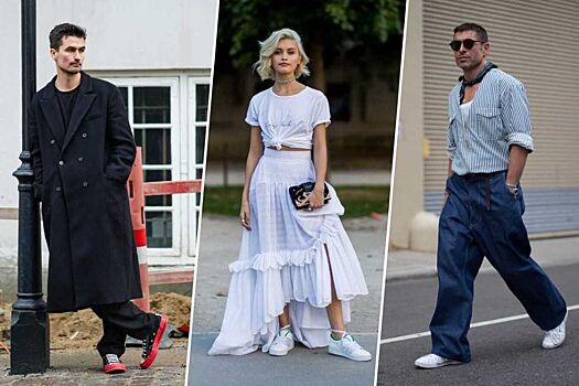 С чем носить кеды в 2025 году (8 фото): образы для мужчин, женщин