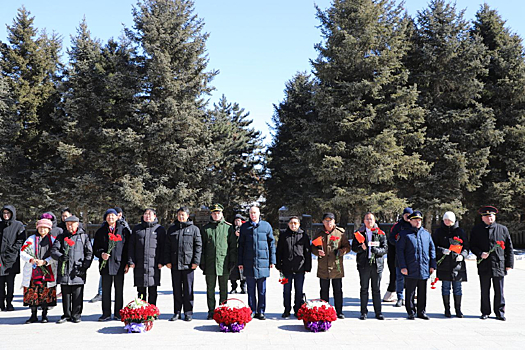 В Китае состоялось памятное мероприятие,  приуроченное ко Дню защитника Отечества