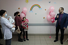 Жительницу Донбасса и её новорождённую дочку выписали из Борской ЦРБ