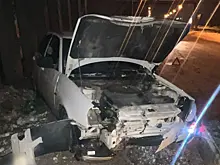 В Тольятти "Приора" протаранила фуру