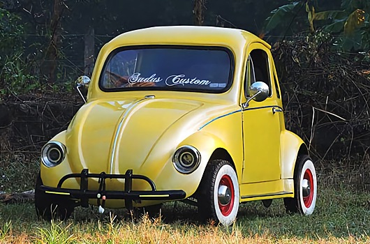 Механик из Индии собрал Volkswagen Beetle по фотографиям