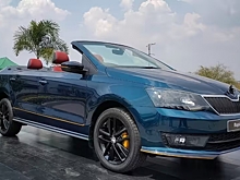 Индийские студенты срезали крышу у Skoda Rapid
