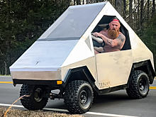 Видео: крошечная, но очень суровая копия Tesla Cybertruck