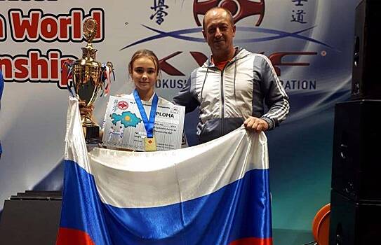 Выселковская каратистка стала победителем международного соревнования