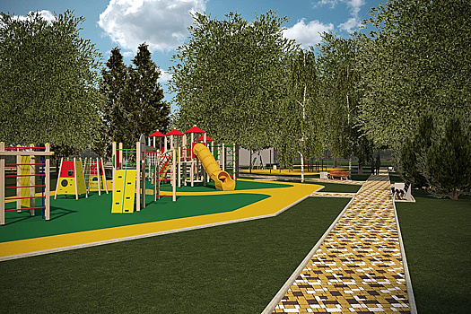 В Выселковском районе благодаря нацпроекту «Жилье и городская среда» благоустроят парк