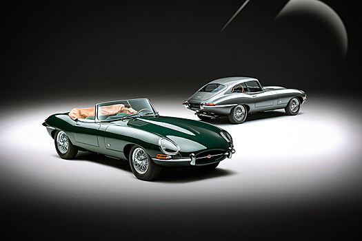 Машины времени: Jaguar возродил купе и родстер E-type 60-х годов