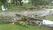 Тропический шторм "Флоренс" усилился до урагана
