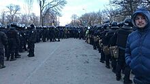 Столкновения митингующих с полицией вспыхнули на Украине