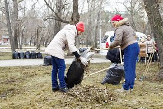 Новосибирцы дружно вышли на субботник и убрали улицы