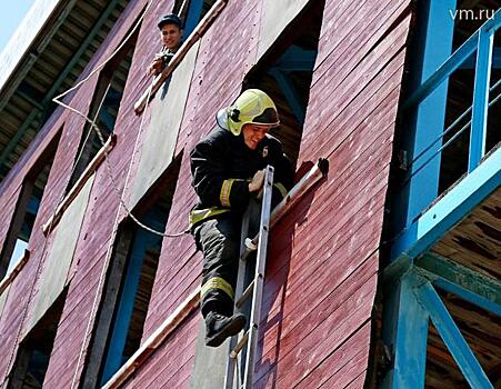 В столице определили лучшего пожарного