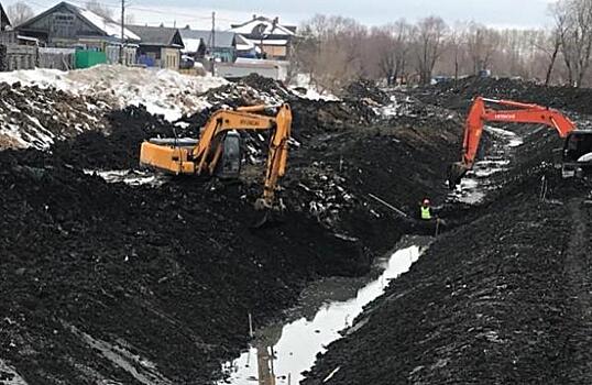 Вода не пройдет. В Тобольске углубляют русло реки Абрамовской