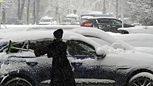 Москвичей предупредили о снеге и гололеде