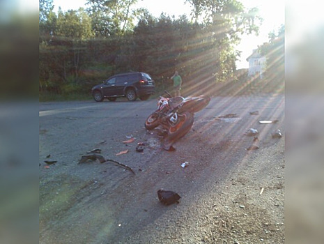 В районе 25-ого Лесозавода в ДТП погиб мотоциклист