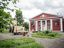 В Глазове началось благоустройство площади у театра «Парафраз»