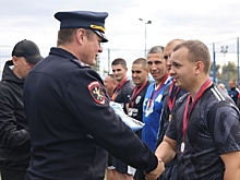Волгоградские полицейские приняли участие в турнире по мини‑футболу