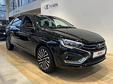 Lada Aura добралась до Беларуси