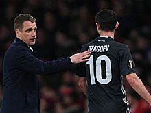 Ганчаренко и футболисты ЦСКА поддержали Дзагоева, повредившего "кресты"