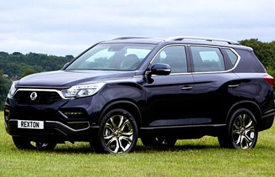 Новый SsangYong Rexton посетил Россию