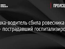 Девушка-водитель сбила ровесника в Луге – пострадавший госпитализирован