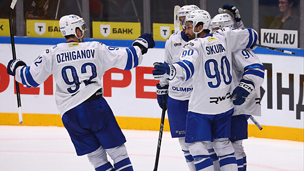 Московское «Динамо» отыгралось за пять секунд до конца матча с «Адмиралом» и выиграло по буллитам