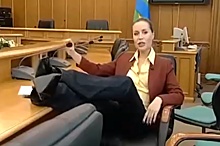 Ноги на столе: с чем идет на выборы кандидат в депутаты ЕГД Юлия Михалкова?