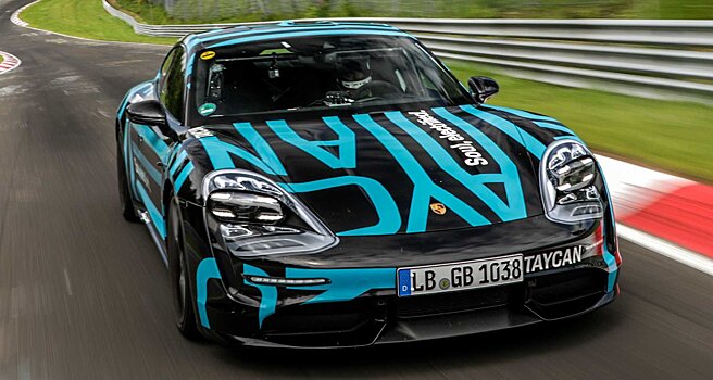 Первый электромобиль Porsche установил новый рекорд на Нюрбургринге