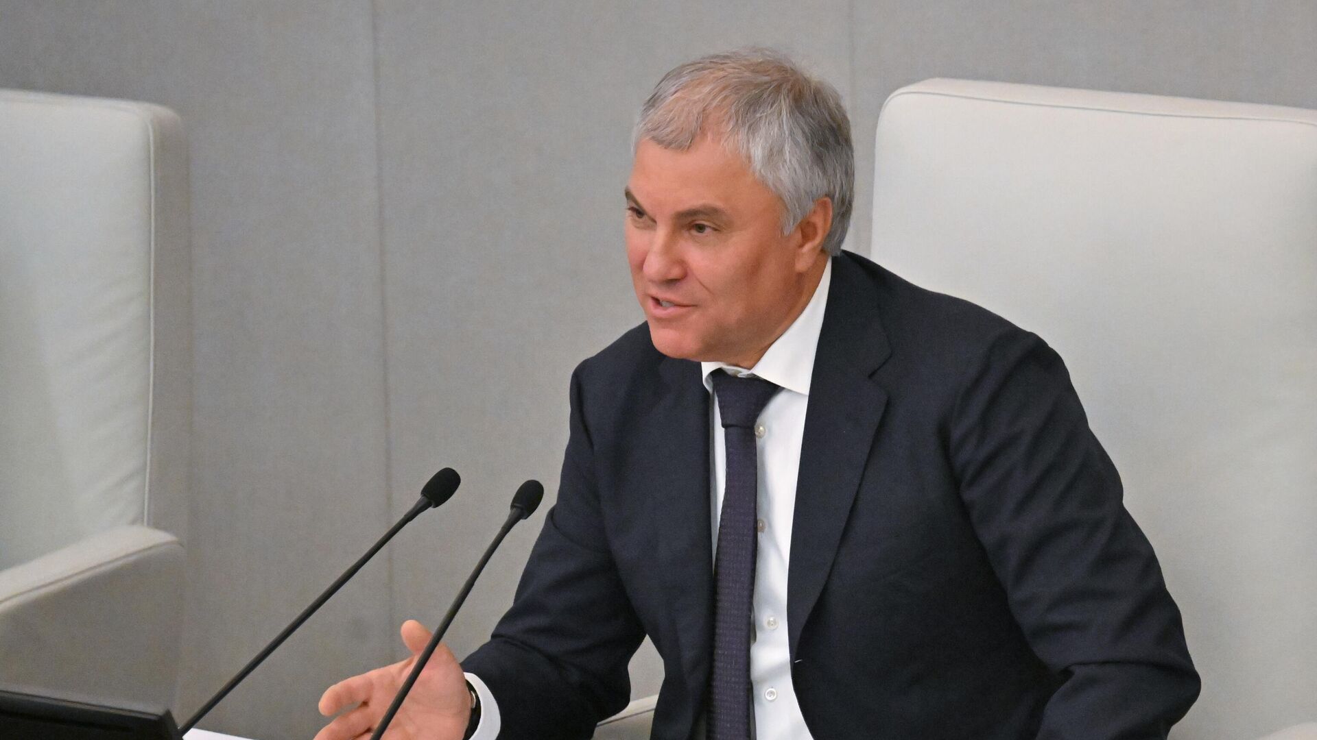 Володин: приезжающие в Россию должны уважать русский язык и культуру