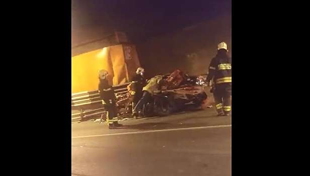 Один человек пострадал при столкновении трех автомобилей в Лефортовском тоннеле