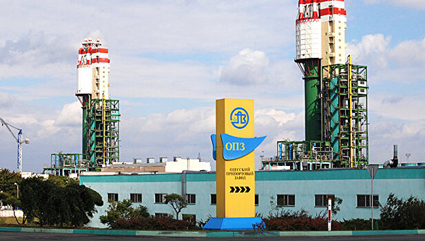 На Одесском припортовом заводе назвали причину остановки производства