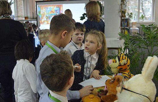 В библиотеке на Полимерной состоялась встреча, посвященная сказке «Винни-Пух и все-все-все»