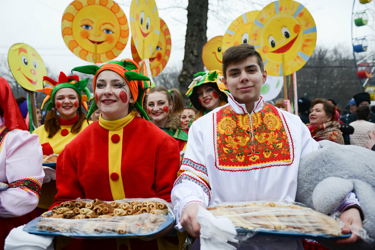 Масленица гуляния блины