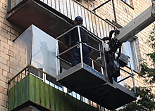 В домах на Березовой аллее отремонтировали два аварийных балкона