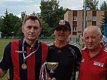 В г.о. Чехов прошел турнир по футболу среди команд ветеранов, посвященный Дню России