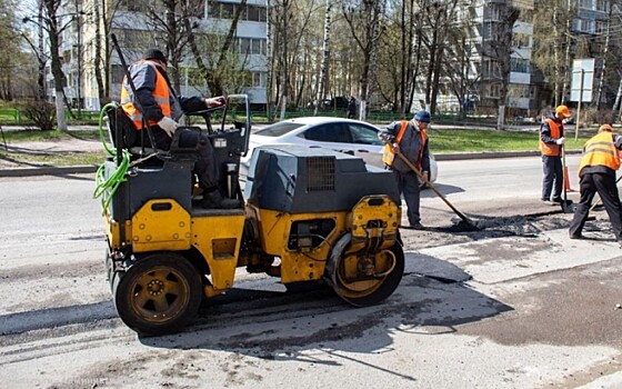 За неделю в Рязани заделали ямы на 16 улицах