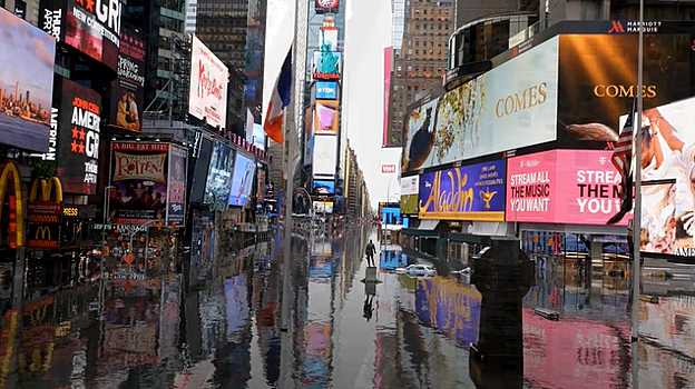 Ученые прогнозируют подтопление Нью-Йорка и Шанхая из-за подъема уровня Мирового океана