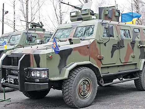 ВСУ приняли на вооружение бронеавтомобиль «Козак-2»