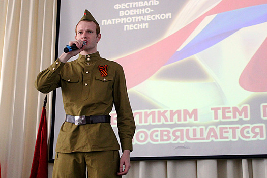 В САО состоялся фестиваль патриотической песни в честь Дня Победы