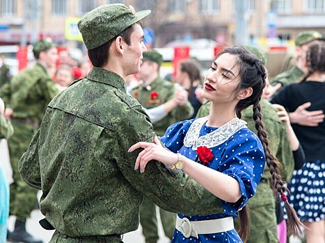 Москва онлайн покажет хореографический флешмоб "Вальс Победы" на ВДНХ