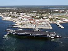 Второй авианосец типа Ford ВМС США впервые вышел в море